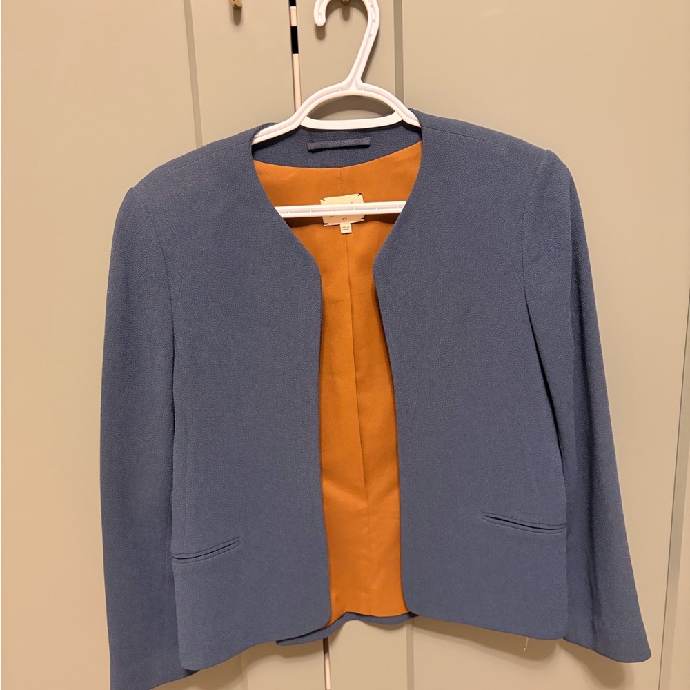 Wilfred Women’s Collarless Green Jacket